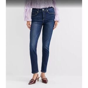 LOFT Curvy Skinny Dark Wash Women's Jeans - Size‎ 29